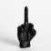Figure candle "Hand-Facing Hand", 10x4 cm, black