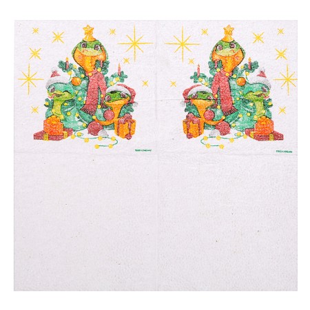 New Year's napkins “Happy New Year: Christmas tree”, single -layer, 24x24 cm, 20 pcs.-5