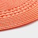 Serving napkin on the table “Oscar”, D = 38 cm, Orange color