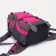 Tourist backpack with a zipper 40 l, 3 pockets, raspberry color
