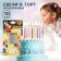 Set of candles untouched for a cake, 10 pcs, gravity farz