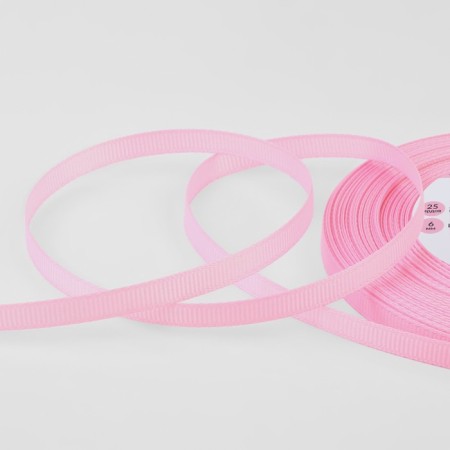 Republic tape, 6 mm, 23 ± 1 m, light pink color No. 04