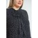 Female blouse, size 52, black color