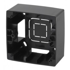 Box for overhead installation, 1 post, era12, black