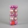 Set of balls plastic D-5 cm, 10 pcs "Disco Mix" Pink