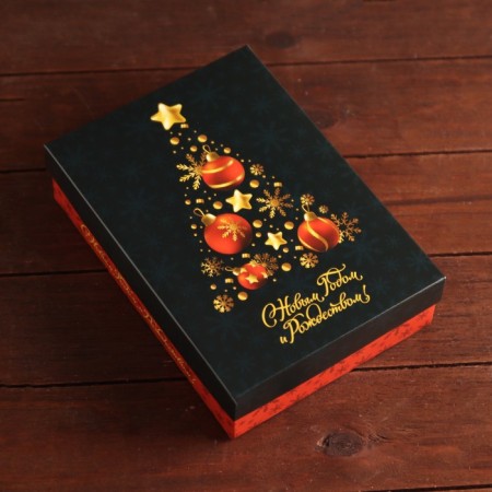 Box the team cover is "Christmas tree", 21 x 15 x 5.7 cm-1