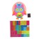 The mosaic is a sticker uniform "owl". Set for creativity