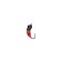Mormyshka Wolfram Marlin’s Murash No. 2, 3.5 mm, 0.65 g, color gold, black, 10 pcs