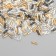 Glass beads 2x6 mm "spiral tubes. Classic mix" 10 g ≈300 pcs