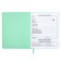 School diary for grades 1-11 Mint, hard cover with foam rubber, artificial leather, application, silkography, liesse, 48 sheets, universal cheat sheet, block 80g/m2