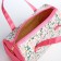 Lightning cosmetic bag, pink color