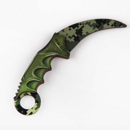 Souvenir weapons made of wood Kerambit "Haki", 18 cm-2