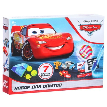 Set for experiments “Big set of experiments, 7 cool experiments”, 7 in 1, cars