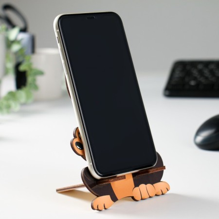 Cop for the phone "Dog", lamination, 14.1x9.4 cm-1