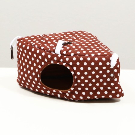 House "Corner" for rodents 19*28.5*12 cm, whirlwind, foam rubber