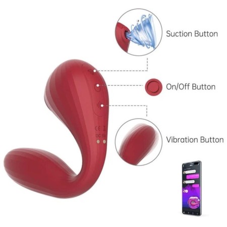 Vibrator Magic Motion Bobi Red-1