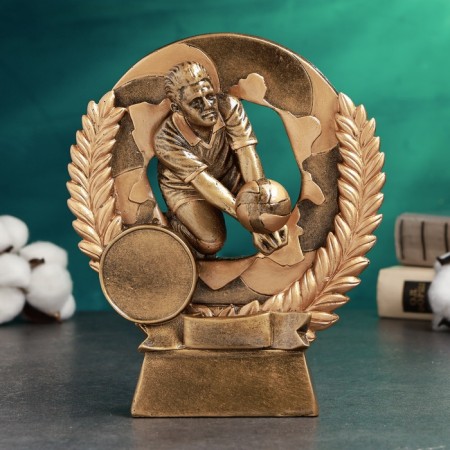 Stele "male volleyball" 17x5x21cm-1