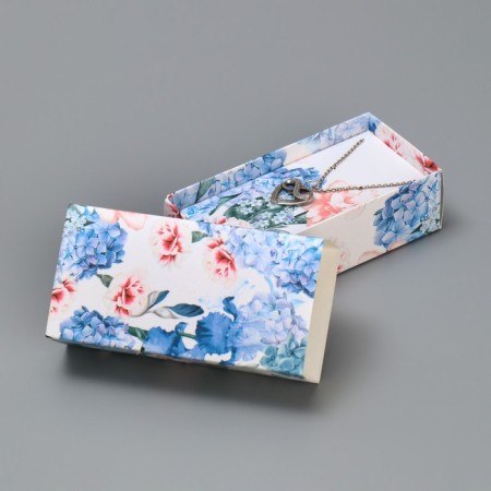 Jewelry box, packaging, “flowers”, 10 x 5 x 3 cm-6