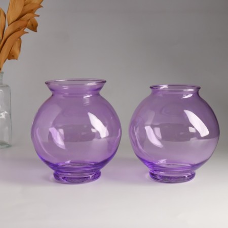 Landysh-1 candlestick Lilac 14x14 cm, 1350 ml Mix-1