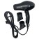 Harizma Solid H10227, 2200 W, 2200 W, 2 speeds, 3 temperature conditions, black