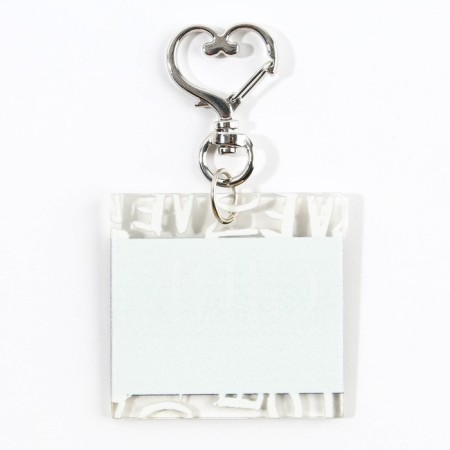 Acrylic key -keyboard "Girl Boss", 5 x 4.8 cm-5