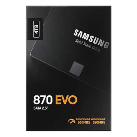 SSD Samsung Sata-III 4TB MZ-77E4T0BW 870 EVO 2.5 "-5