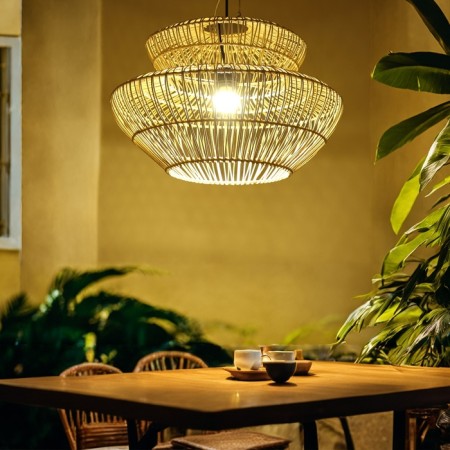 Ceiling light from Rotan Tommy, 1 × 120 W, E27, 50 × 50 × 35 cm