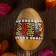 Souvenir musical instrument Marakas "Egg with a pattern" mix 6.5x5x55 cm