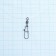 Feeder equipment X-Feeder asymmetric loop, 0.28 mm, carbine No. 6, hook No. 8, 60 g