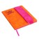 Universal Diary Grade 1-11, 48 sheets "Orange", solid cover of artificial leather, foil embossing