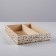 Wooden Kashpo, 27.5 × 20 × 4.5 cm "With Love", 2 departments, engraving