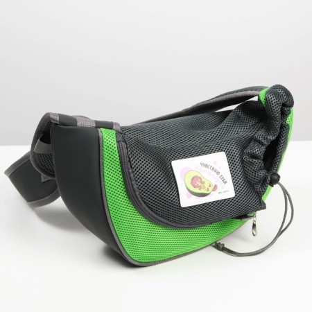 Sling carrier for animals "avocadously" 40x22x8 cm-7