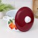 Cylindrical “cherries”, 5.5 l, with a lid, induction, white color, white