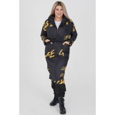 Female coat, size 62, yellow color
