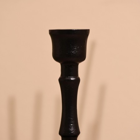 Henry candlestick 26.5 cm, metal-5