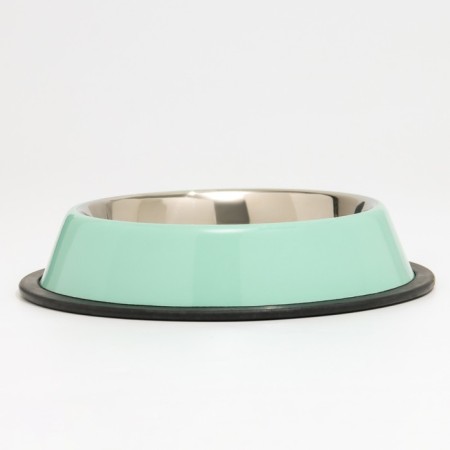 A bowl with a non -slip base color, 470 ml, mint-1