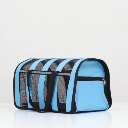 Striped-striped bag of 46*27*27 cm, Blue-2