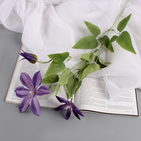 Artificial flowers "Jasmine Home" 60 cm, purple