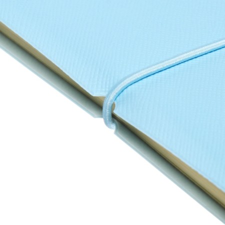 PROVINARY NOT LEARNED, 80 sheets, 100x170 mm, Devente.Jane, soft cover of PVC, elastic band, perforation, liesse, block 70%, blue-5