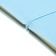 PROVINARY NOT LEARNED, 80 sheets, 100x170 mm, Devente.Jane, soft cover of PVC, elastic band, perforation, liesse, block 70%, blue
