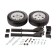 Transport kit for PS Denzel generators, wheels and handles 946725