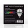 Light device "Crystal flower" 12.5 cm, E27, glow RGB