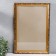 Photo frame plastic 30x45 cm, gold (plastic screen)