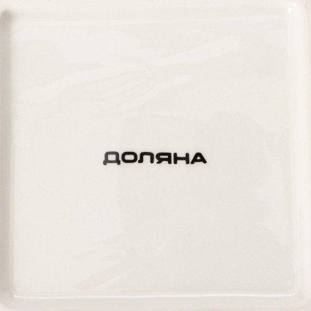 Serving share "Dracosha", 15 × 3 cm, white color-4
