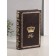 Сейф дерево книга "Король" кожзам 26х17х5 см
