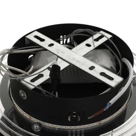 LUST "DRAGRAL" LED 48W 3000-6000K Black 52x52x80 cm Bayerlux-12
