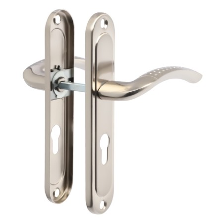 Lockland 003 bar handles, m/o 55 mm, Nickel color