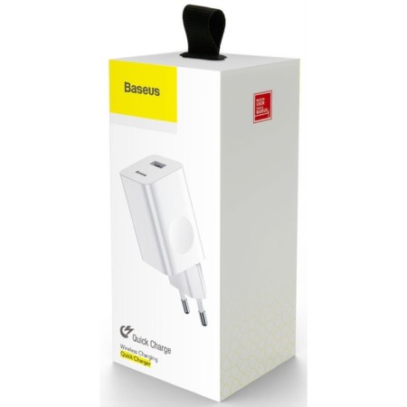 Charger Baseus BX02 Quick Charm USB, 3A, 24W, white-8