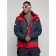 Male ski suit, size 52, dark blue color