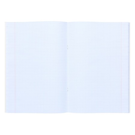 A4 notebook, 80 sheets in the PRO100 cage, covered cardboard, lamination Soft Touch, mix-1